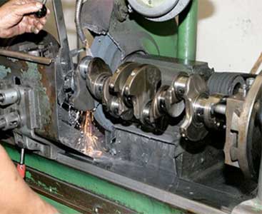 Crankshaft Grinding Crankshaft Grinding